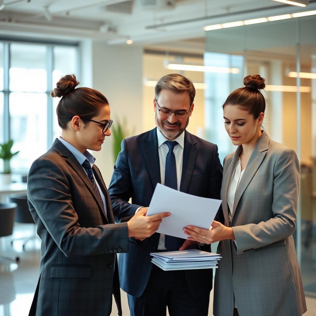 Insurance professionals at Contractors Choice Agency